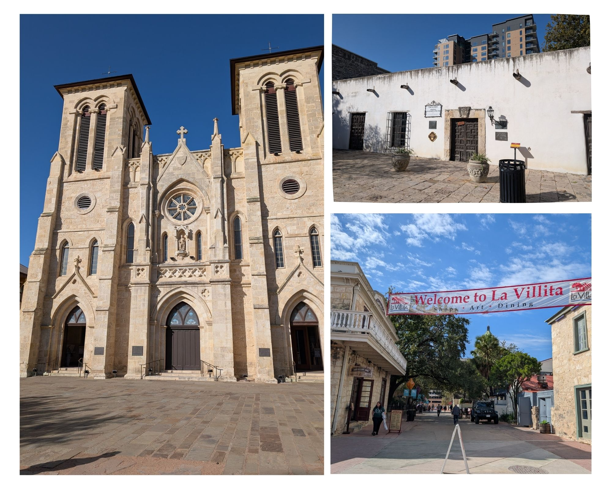 Cathedral, Governors Palace and La Villita