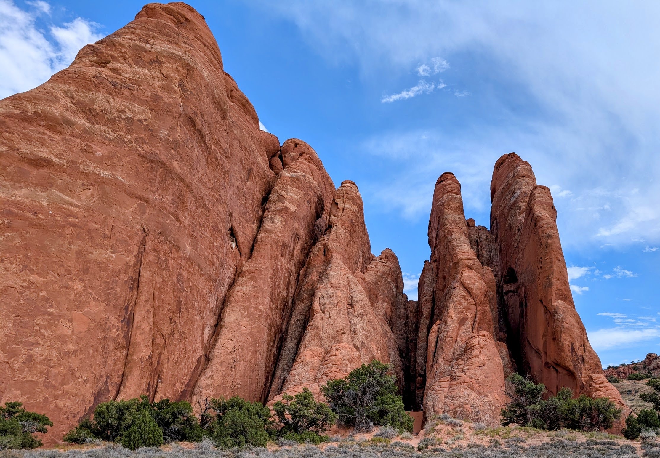 Sand Dune Arch (Outside)